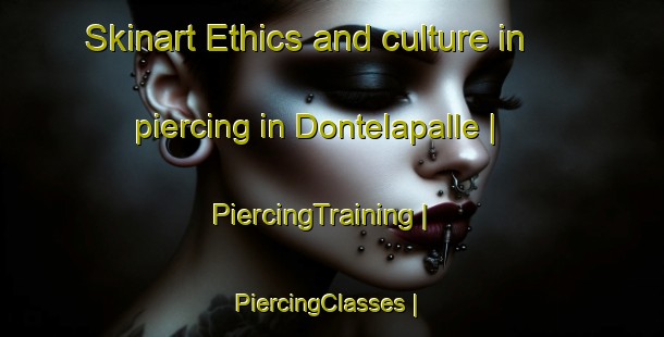 Skinart Ethics and culture in piercing in Dontelapalle | PiercingTraining | PiercingClasses | SkinartTraining-India